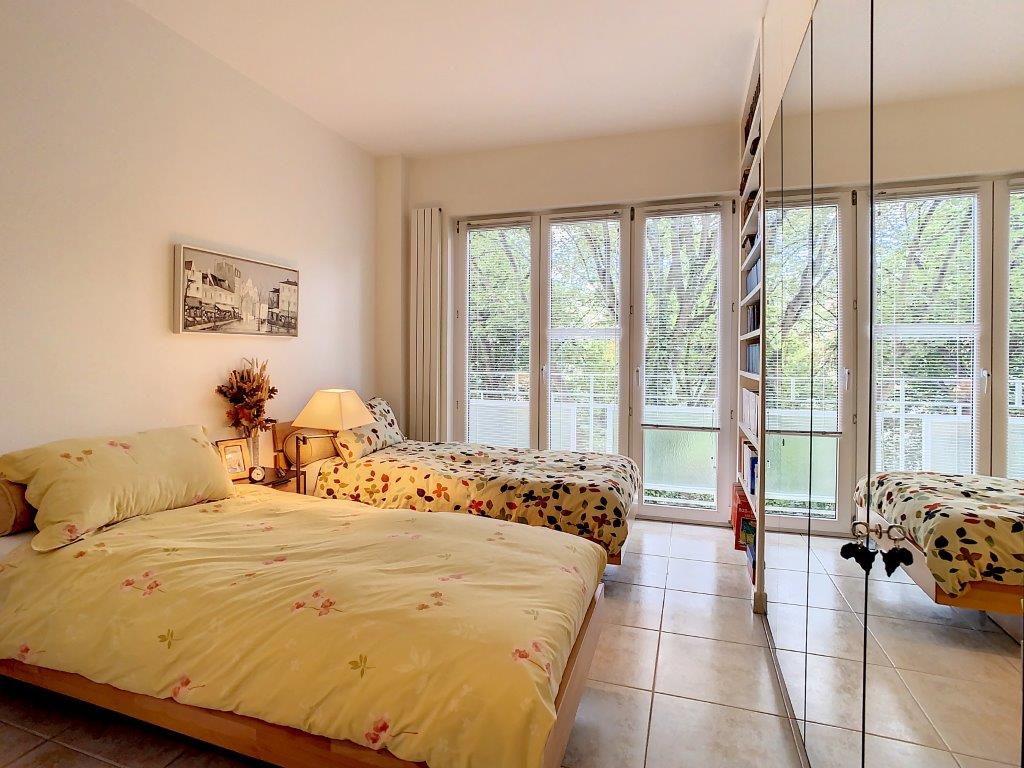 Slaapkamer - Prachtig appartement met terras Ouest - Ukkel - Elsene