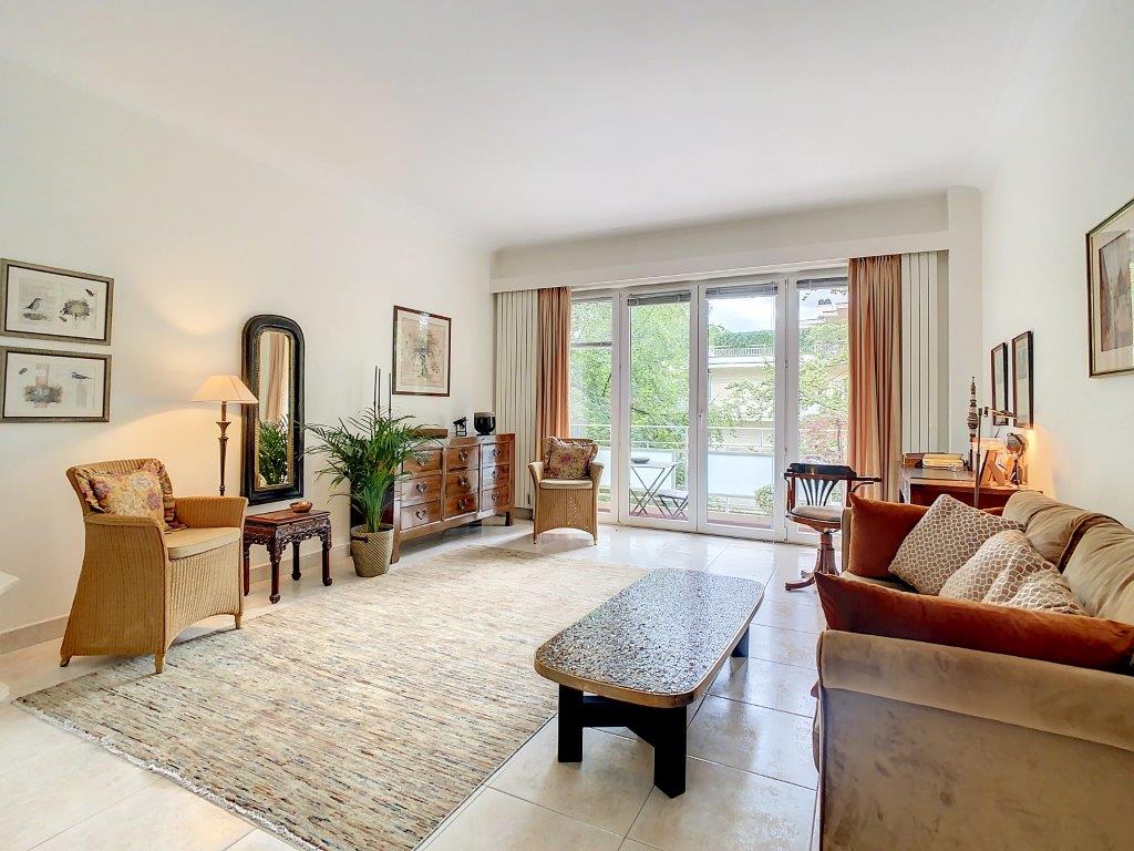 Woonkamer - Prachtig appartement met terras op het westen - Ukkel - Elsene