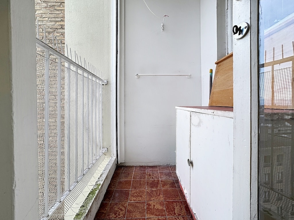 Balkon - Louise Châtelain - Mooie flat met terrassen + garage - Elsene
