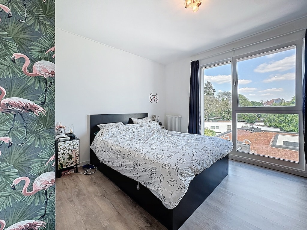 Chambre - Appartement lumineux 2ch avec terrasse – Anderlecht