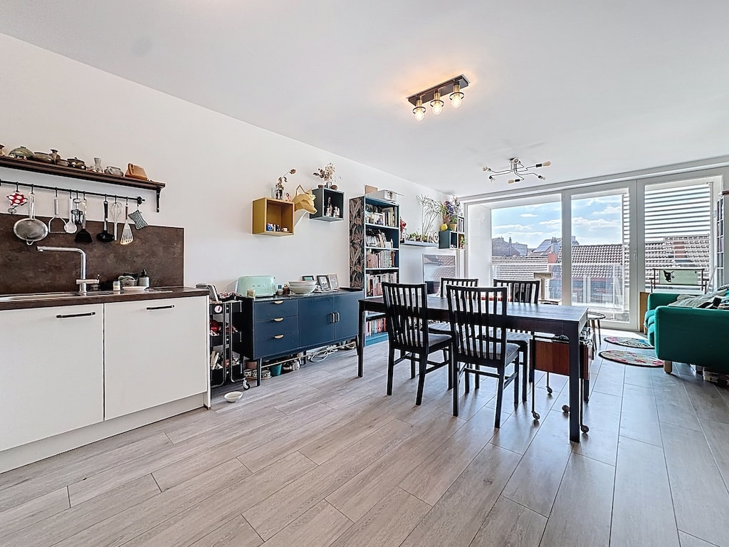 Cuisine - Appartement lumineux 2ch avec terrasse – Anderlecht