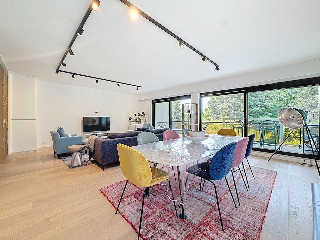 Living room - Duplex Apartment 3bed terraces and garages - Hamoir - Uccle