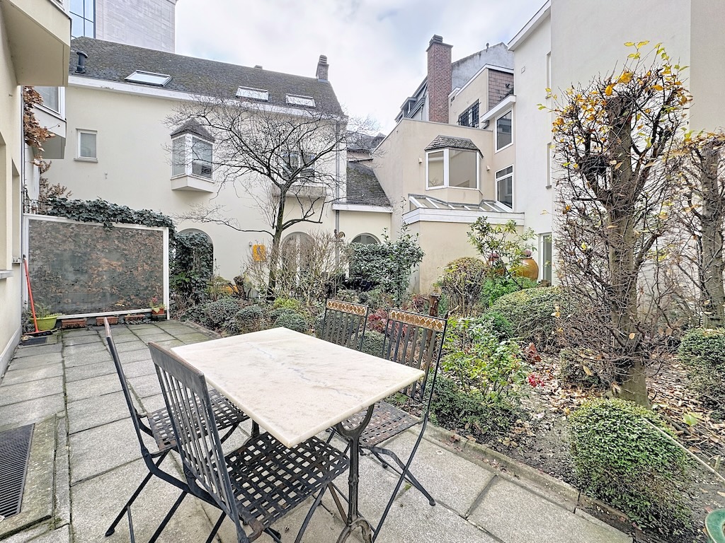Jardin - Sablon: Maison 3ch avec espace extérieur + parking – Bruxelles