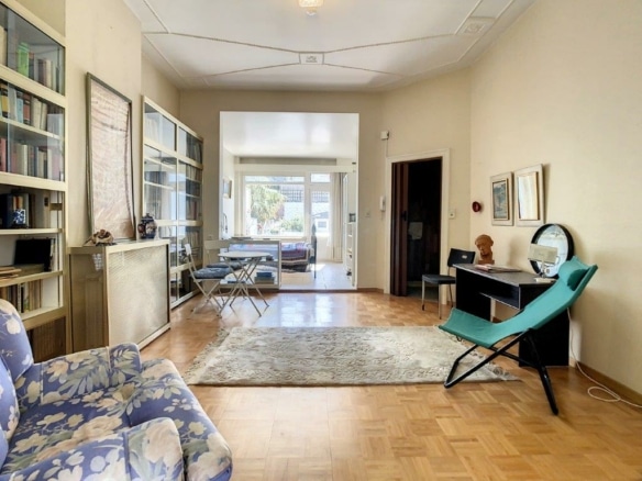 Woonkamer - Huis te koop -Ukkel