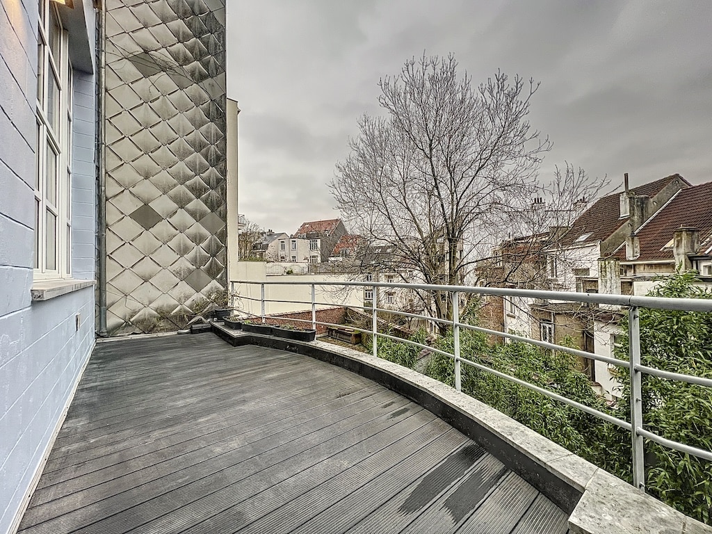 Balkon - Jubelpark - Triplex 4 slaapkamers met terrassen - Etterbeek