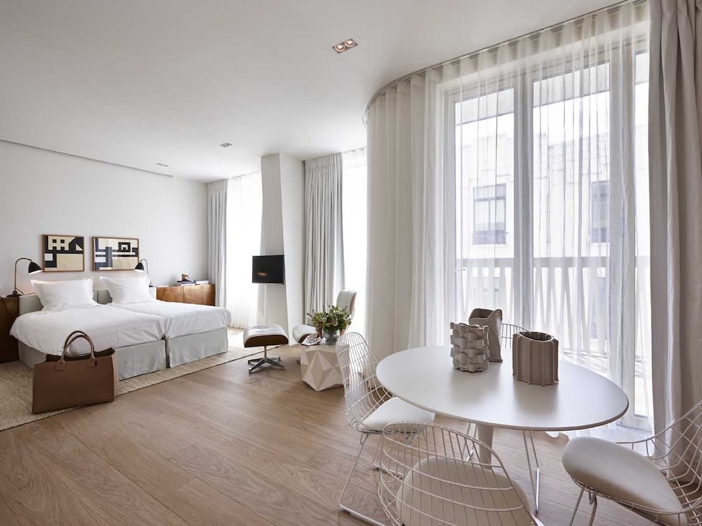 Slaapkamer - Toison d'or : Uitzonderlijke studio met terras - Elsene