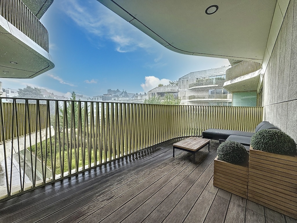 Balcon - Exceptionnel appartement avec 3 terrasses – Toison d’or – Ixelles