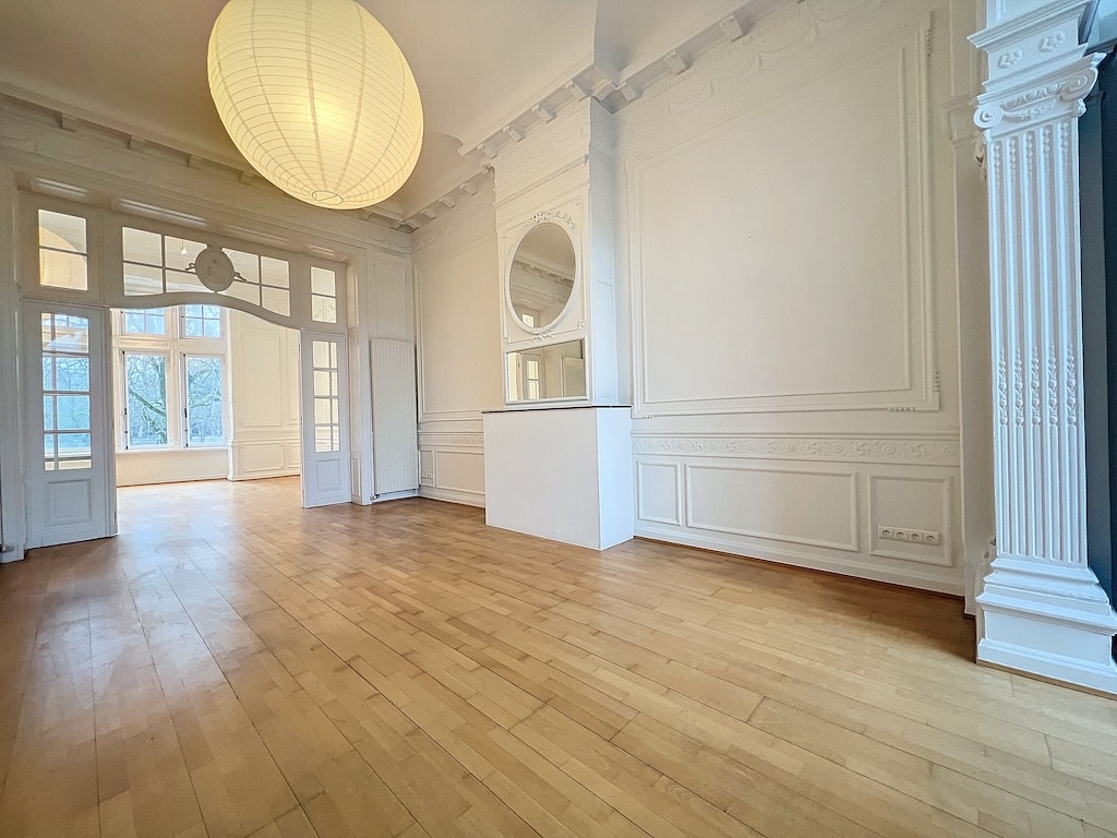 Woonkamer - Jubelpark - Triplex 4 slaapkamers met terrassen - Etterbeek