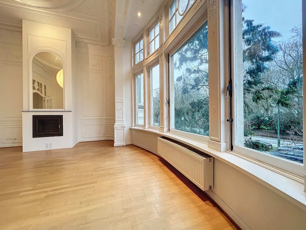 Woonkamer - Jubelpark - Triplex 4 slaapkamers met terrassen - Etterbeek