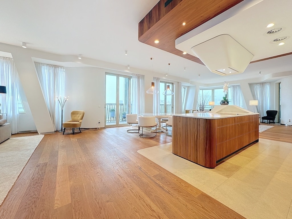 Cuisine - Exceptionnel appartement avec 3 terrasses – Toison d’or – Ixelles