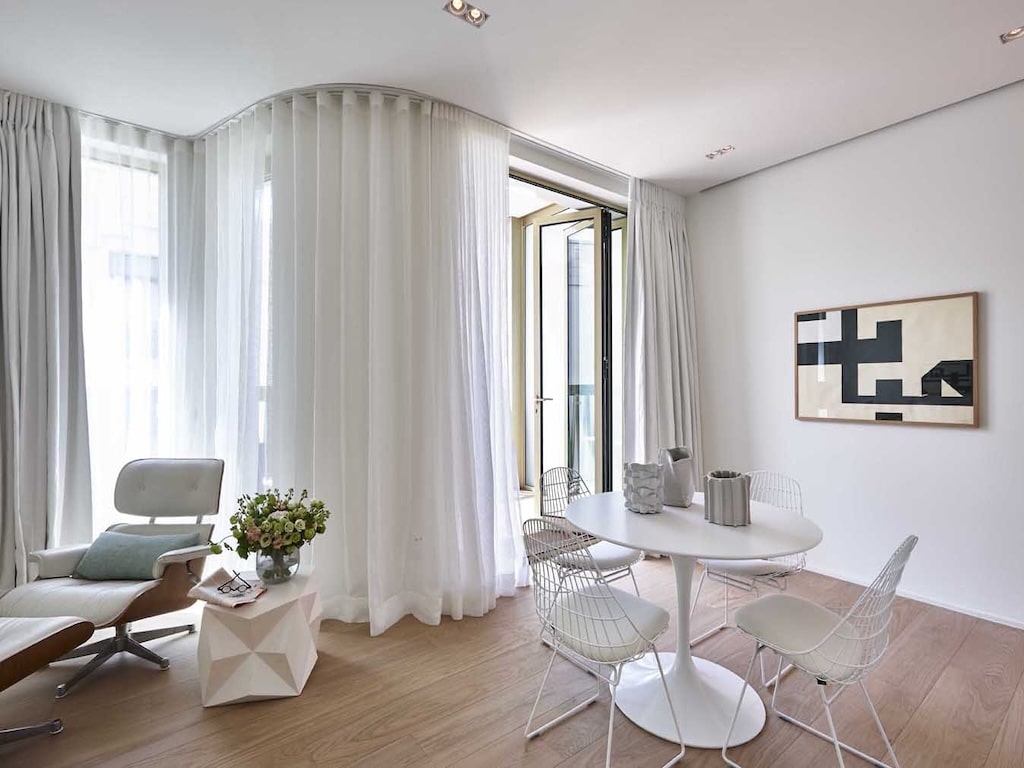 Woonkamer - Toison d'or : Uitzonderlijke studio met terras - Elsene