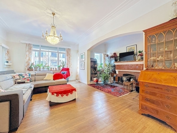 Salon   rue jules lejeune  appartement 2 chambres avec balcon  ixelles   rue jules lejeune  appartement 2 chambres avec balcon  ixelles