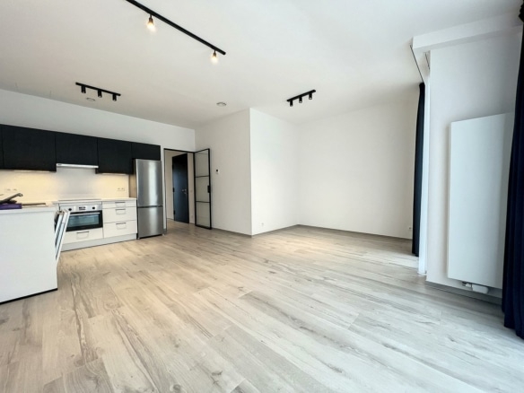 Appartement moderne avec cuisine équipée ouverte et grand salon lumineux   appartement 1 chambre  woluwe saint lambert