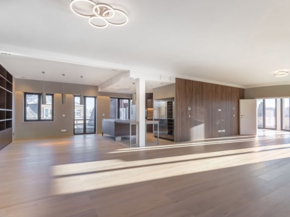 Appartement lumineux avec cuisine ouverte salon spacieux parquet et baies vitrées   appartement 4 chambres  ixelles